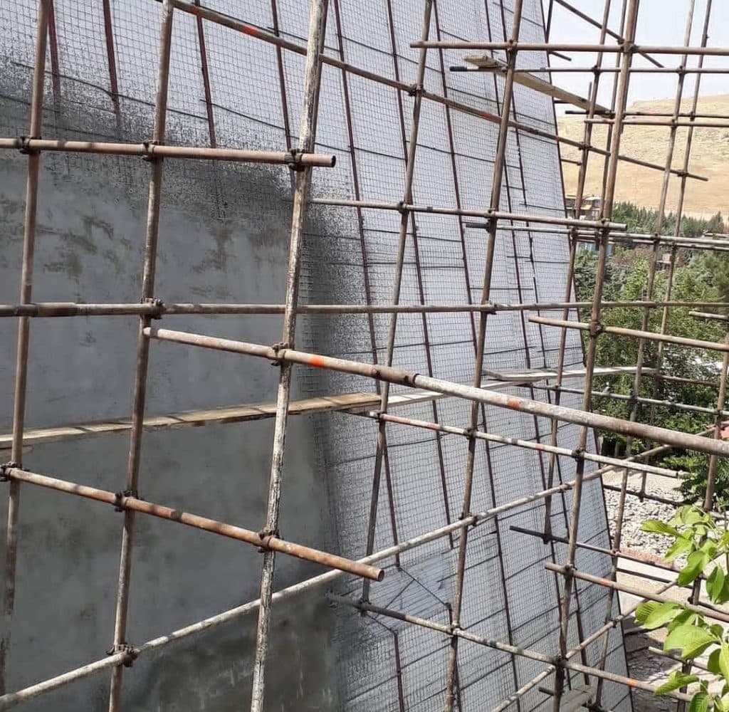 تولید و اجرای تریدی پنل و شاتکریت حسن پور در لواسان تهران