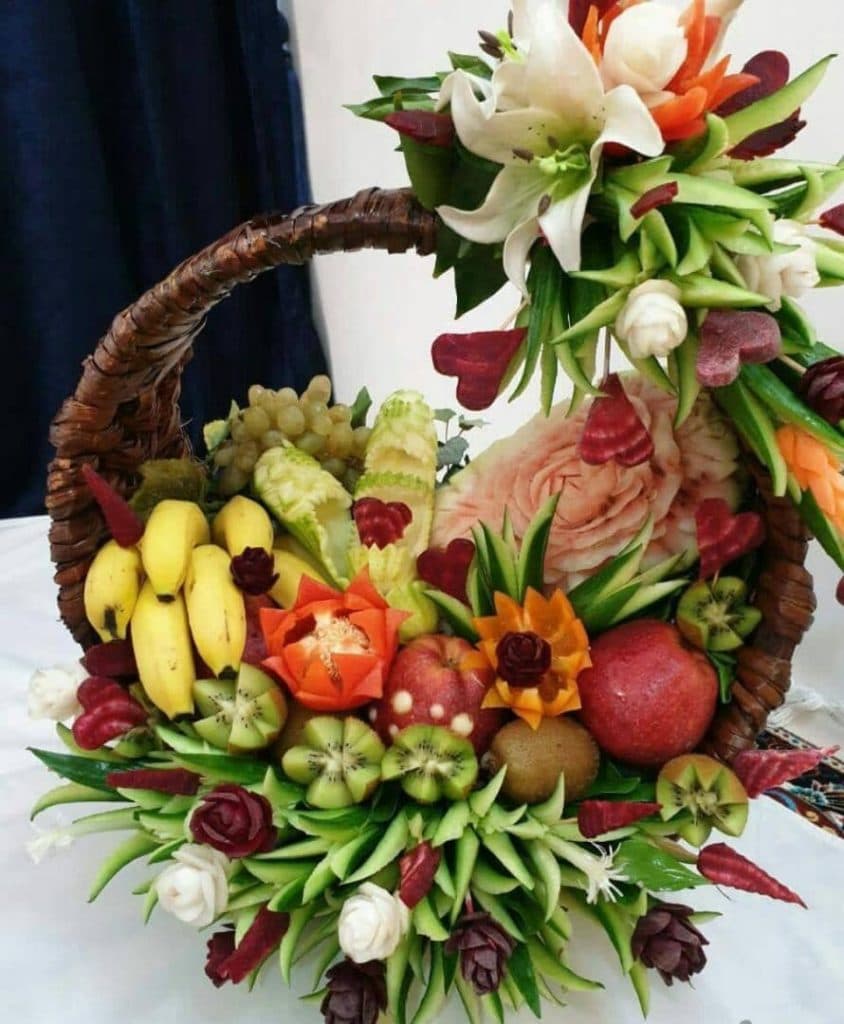 آموزش میوه آرایی شاهدخت در مشهد