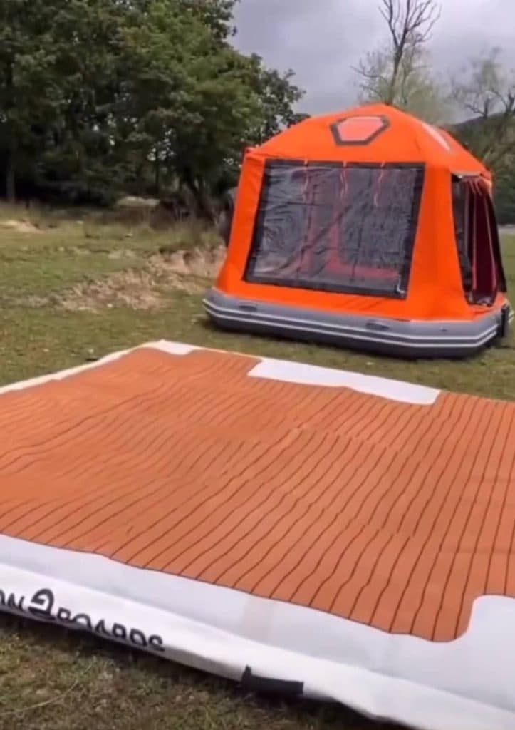 تولید چادرهای مسافرتی و کمپین و طبیعت گردی حسین زاده در کردکوی گلستان