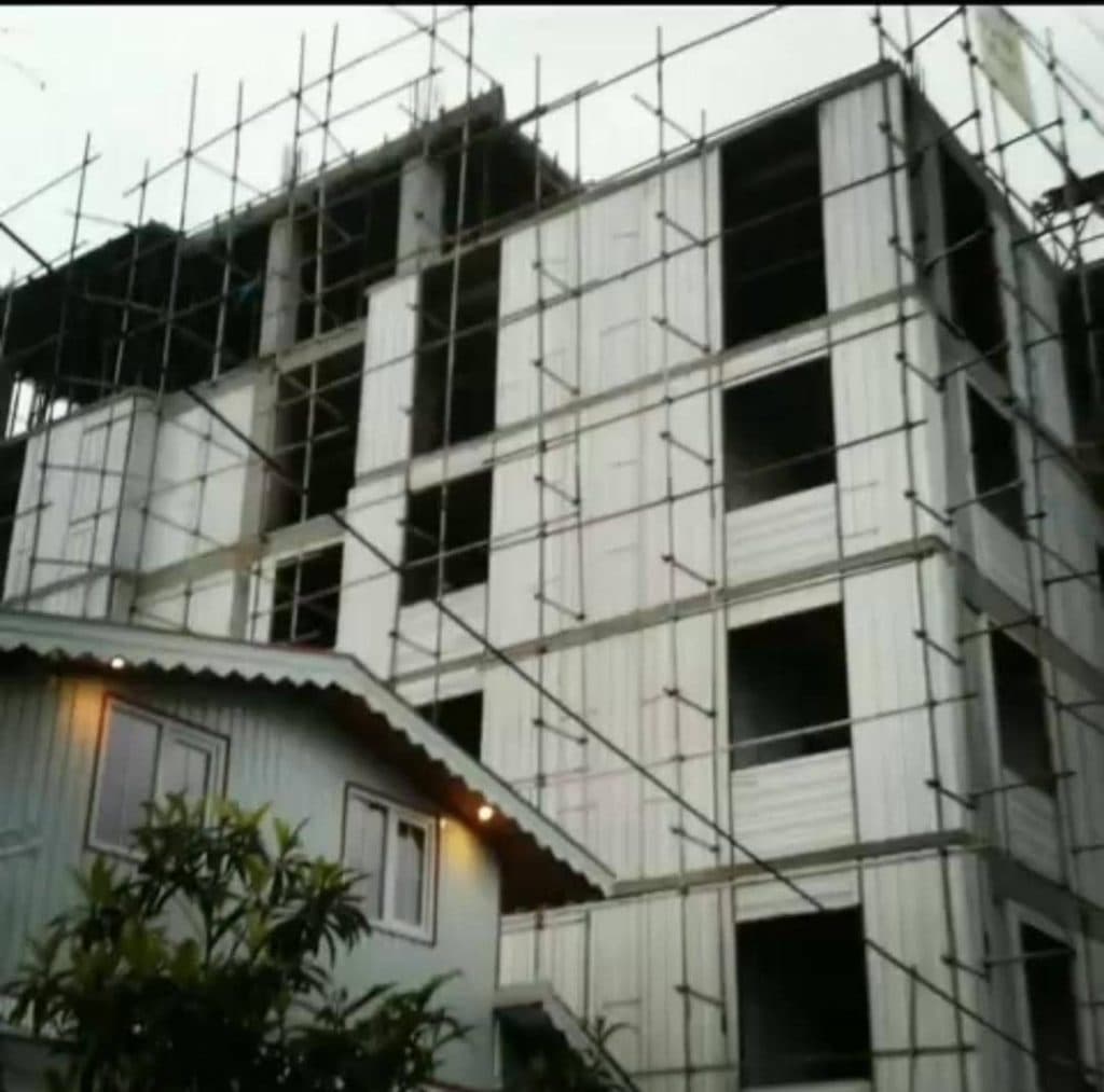 اجرا و ساخت سازه های سبک و ضد زلزله 3d پنل فرهاد عبدی پور در رشت