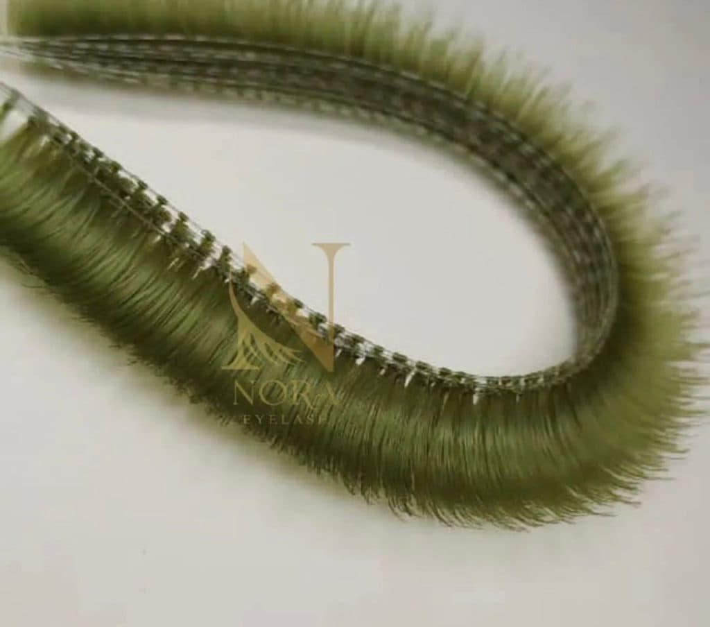 تولید و فروش مژه های ریسه ای معمولی و اکستنشنی نورا در اصفهان