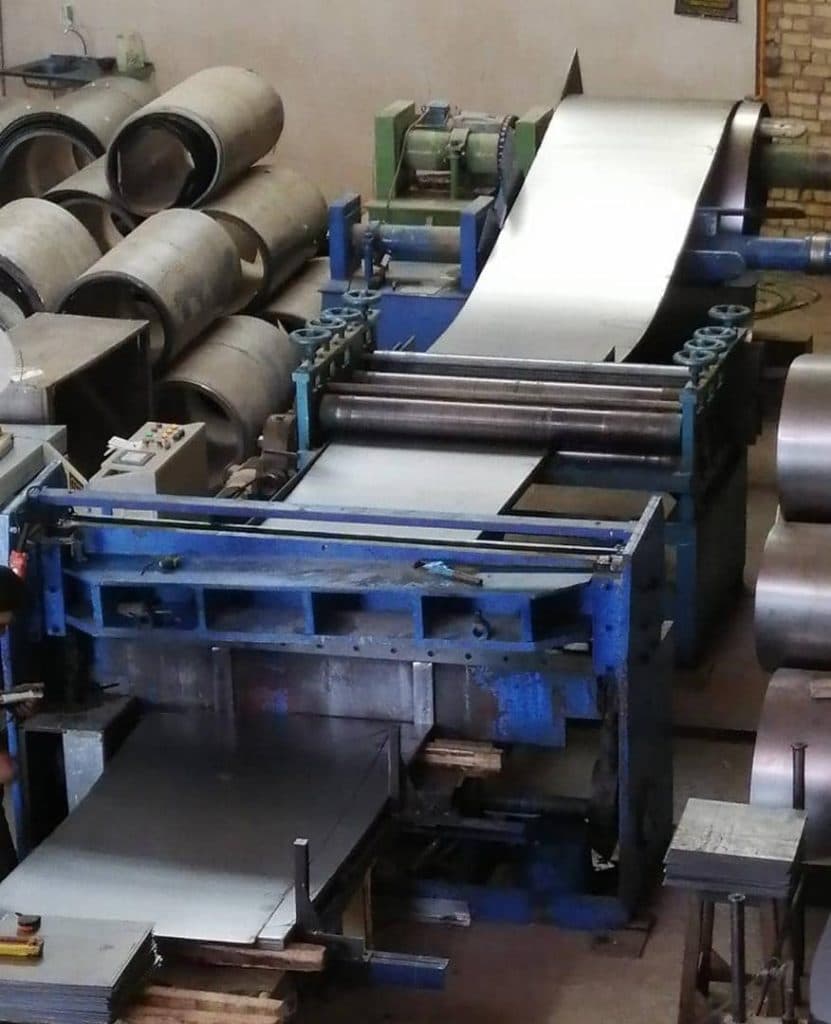 شرکت فولاد جهان میراث برشکاری جهانگیری در اصفهان