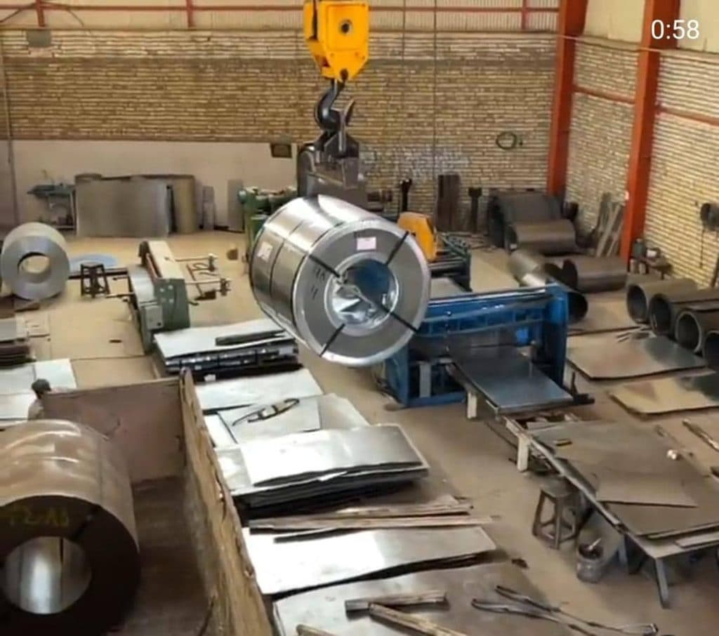 شرکت فولاد جهان میراث برشکاری جهانگیری در اصفهان