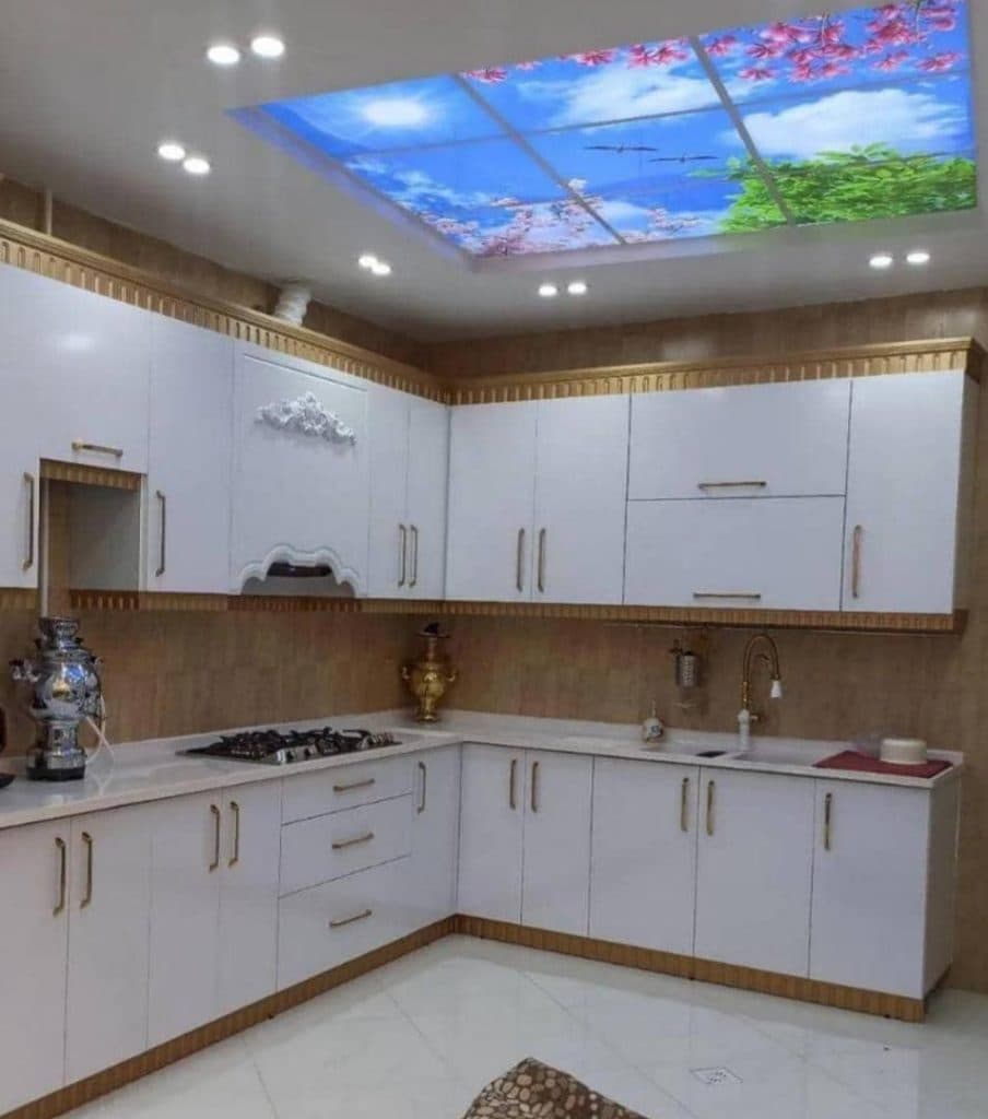 طراحی و اجرای کابینت و کمد دیواری گونش در تبریز