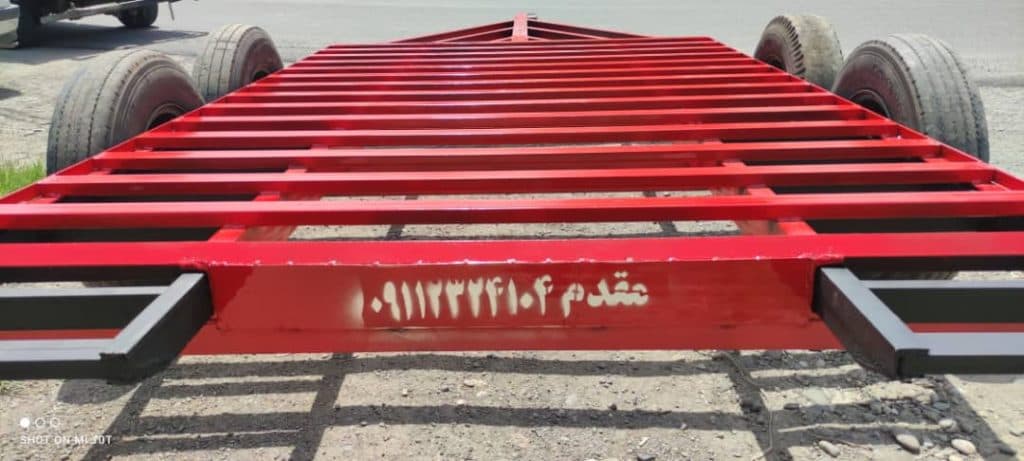 طراحی و تولید یدک کش مینی بیل لیفتراک بابکت مقدم در رشت