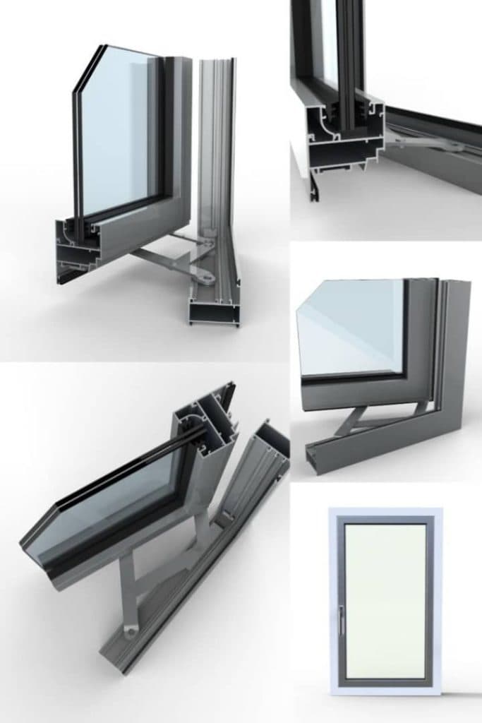 تولید و پخش درب و پنجره upvc تکنو صنعت کرد هیمن در سنندج کردستان