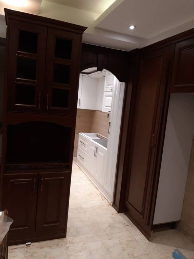 اجرای کابینت و دکوراسیون داخلی کیان در یزد