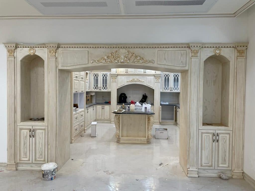 اجرای کابینت و دکوراسیون داخلی کیان در یزد