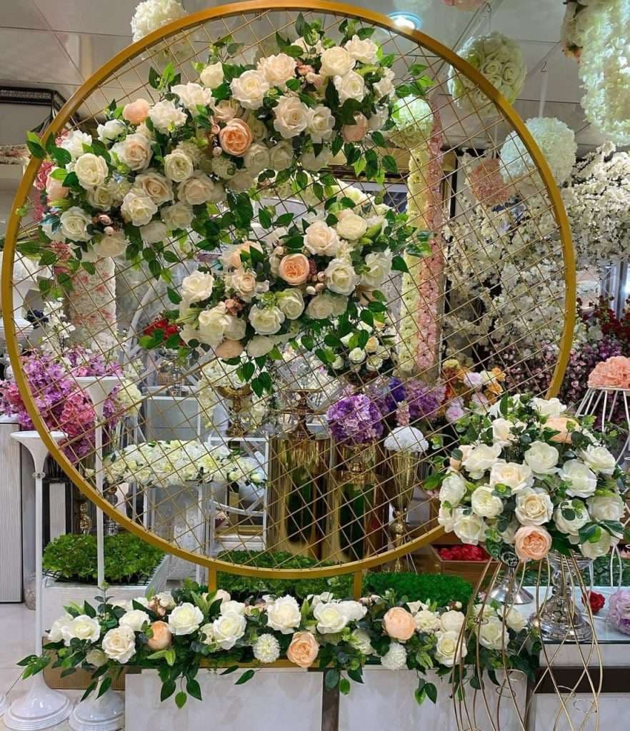 تشریفات و تجهیزات تالار یاس سفید عجمی در شوش تهران