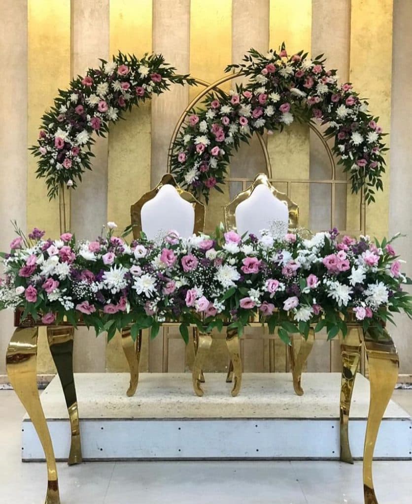 تشریفات و تجهیزات تالار یاس سفید عجمی در شوش تهران