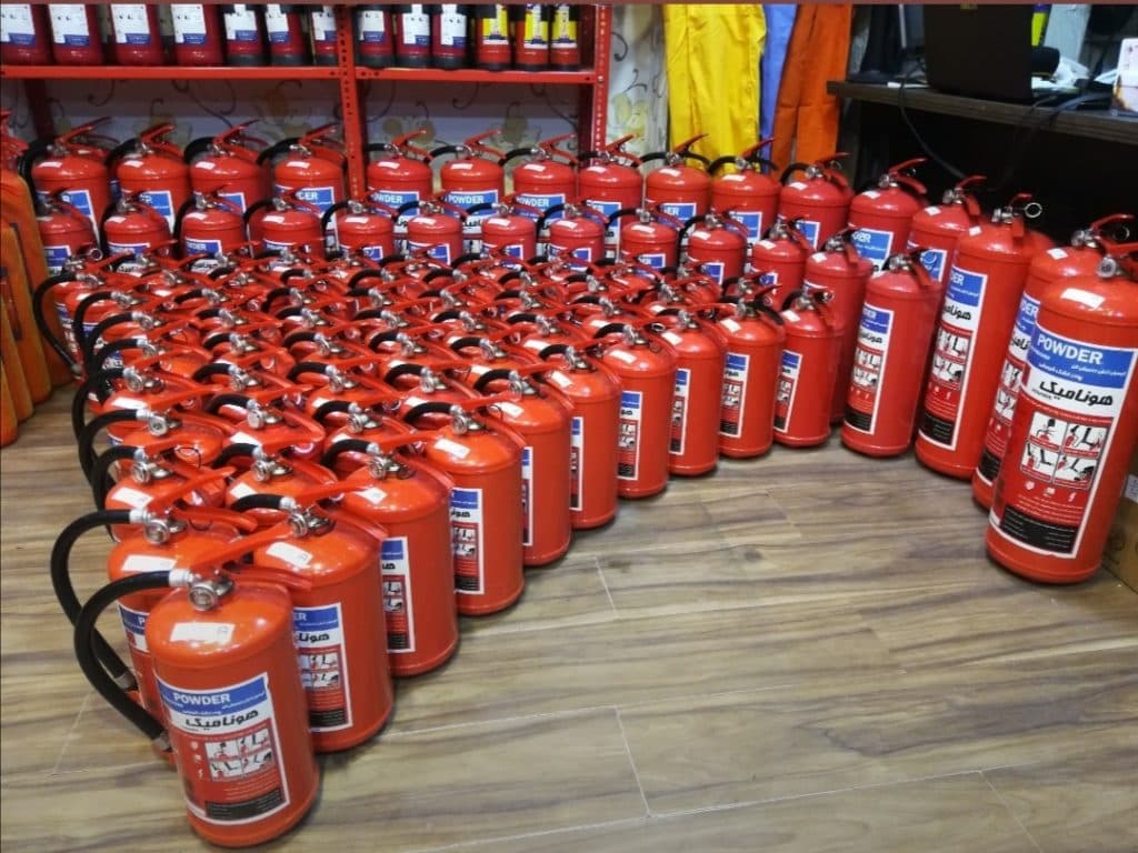 فروشگاه لوازم ایمنی و کپسول آتشنشانی آلفا در آستارا