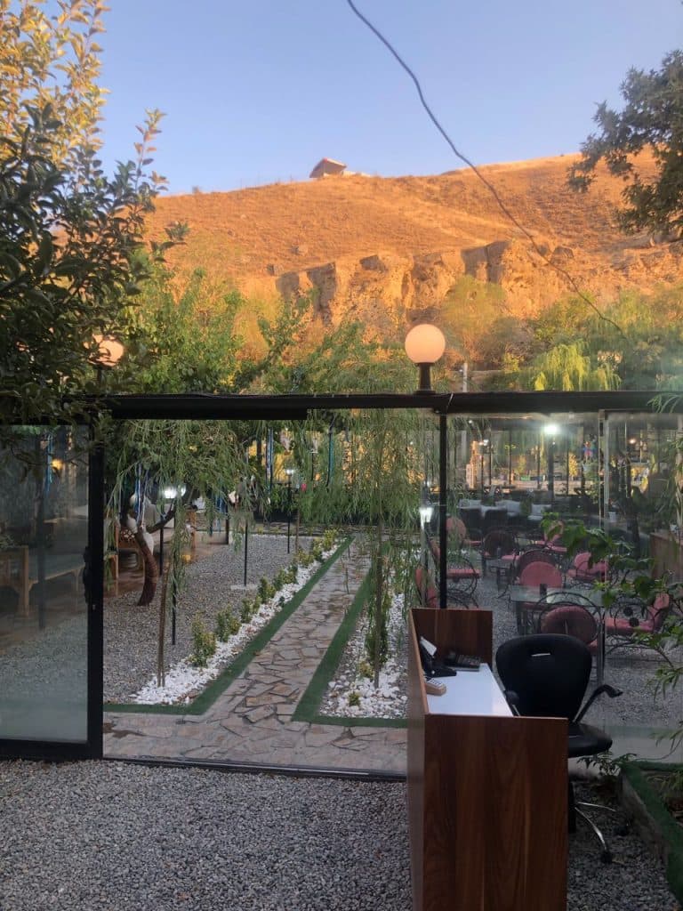 باغ رستوران خیام در ارومیه