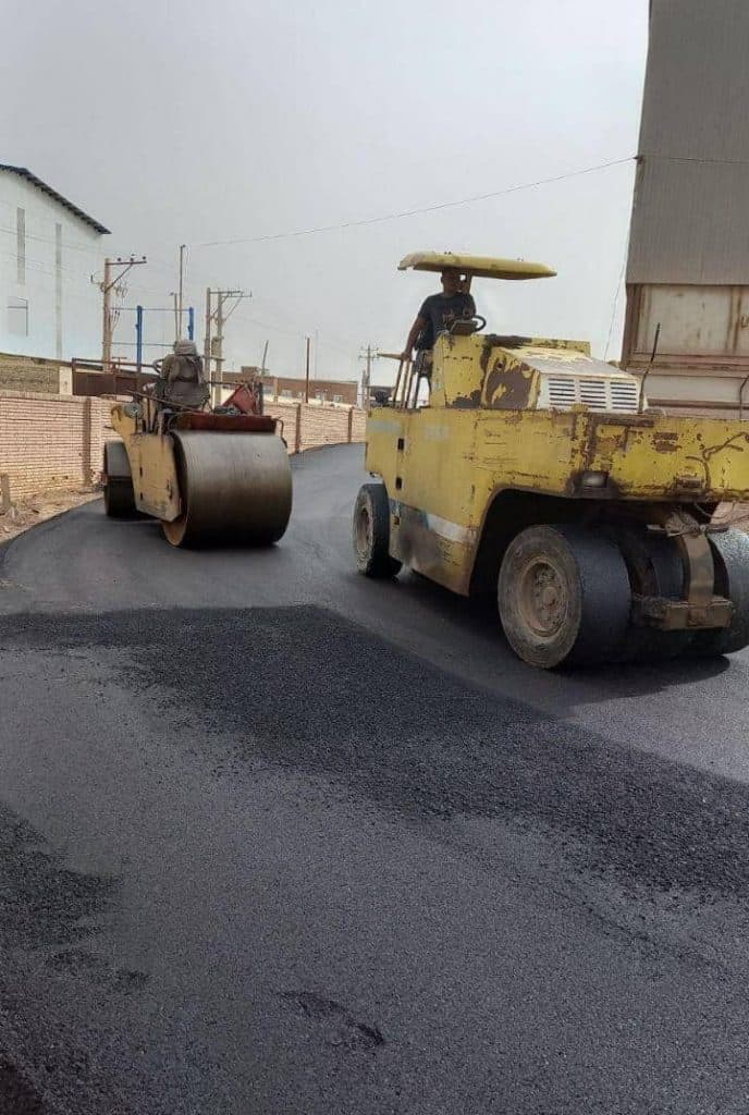 خدمات ایزوگام و آسفالت خوشنام در یزد