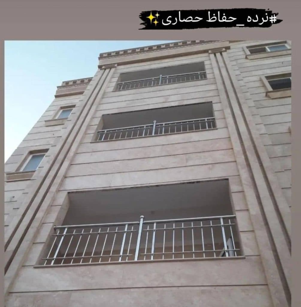 نصب و اجرا نرده استیل و حفاظ بالکن آرشا در یزد