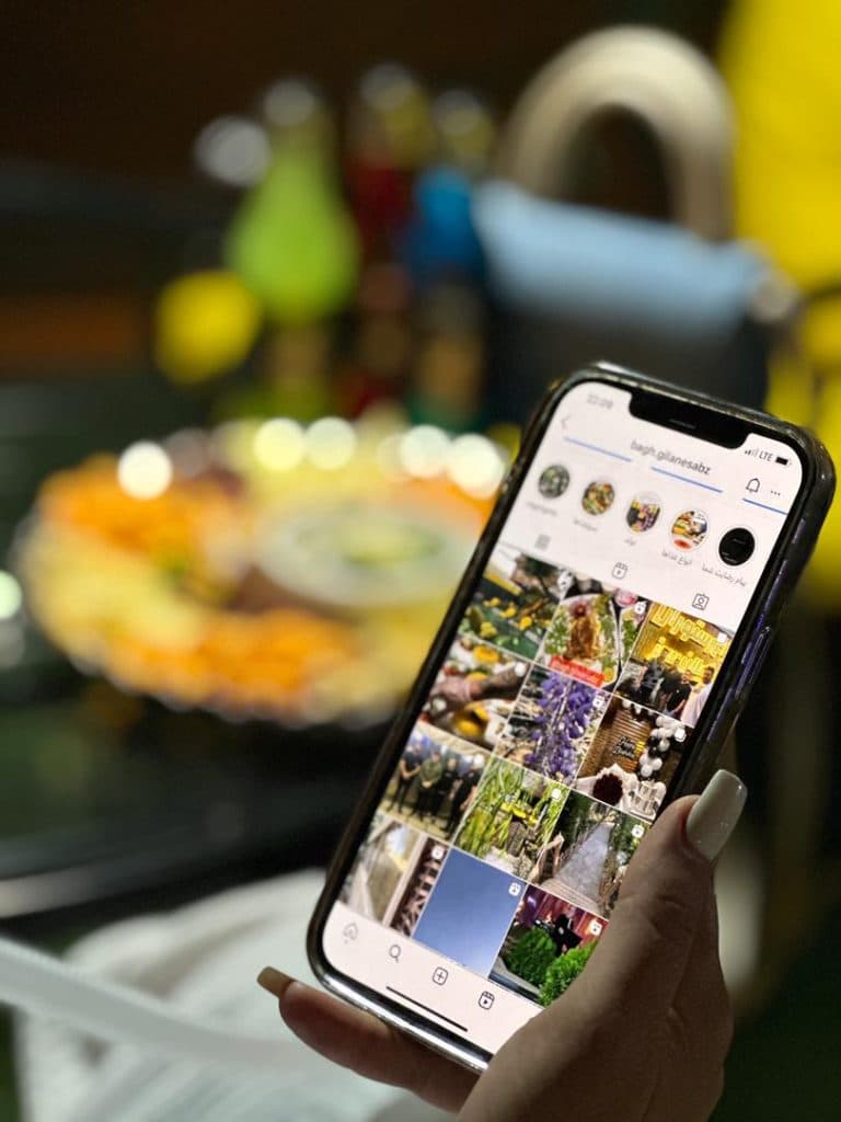 باغ رستوران گیلان سبز در کرج