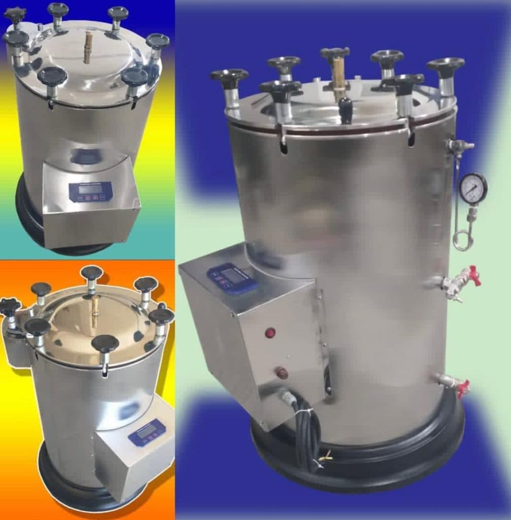 تولید و فروش اتوکلاو آزمایشگاهی و بیمارستانی و صنعتی طب زعیم در مشهد