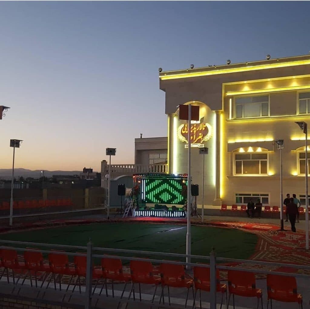 خدمات رفاهی ساختماتی و اجاره تجهیزات ساختمانی و مجالس کرمانج در شیروان