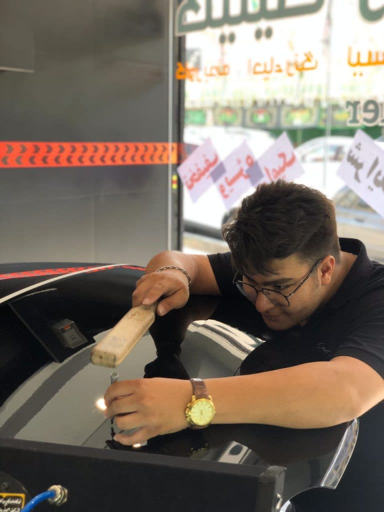 صافکاری pdr و سرامیک بدنه و صفرشویی mr detailer در ستارخان تهران