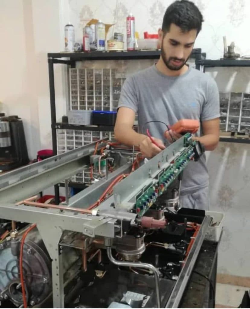 تعمیرات دستگاه اسپرسوساز صنعتی و خانگی درویش در تهران