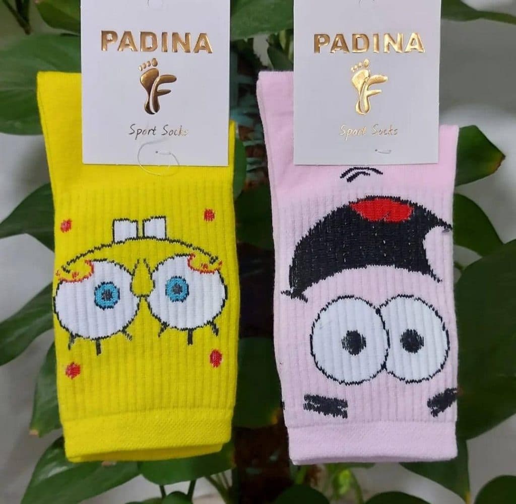 تولیدی و پخش عمده جوراب مردانه زنانه بچگانه پادینا در تهران