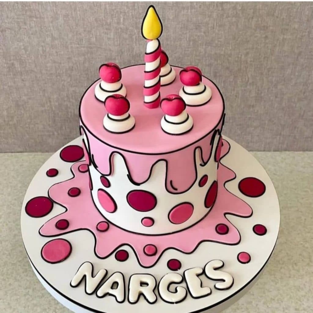 کیک خانگی و فینگرفود نیلای در تهران