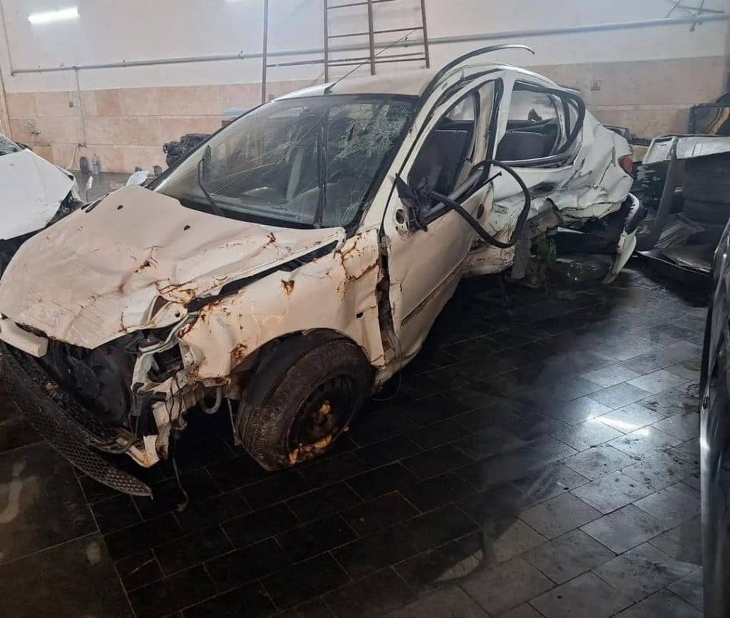 فروش ماشینهای تصادفی پاسارگاد در قائمشهر