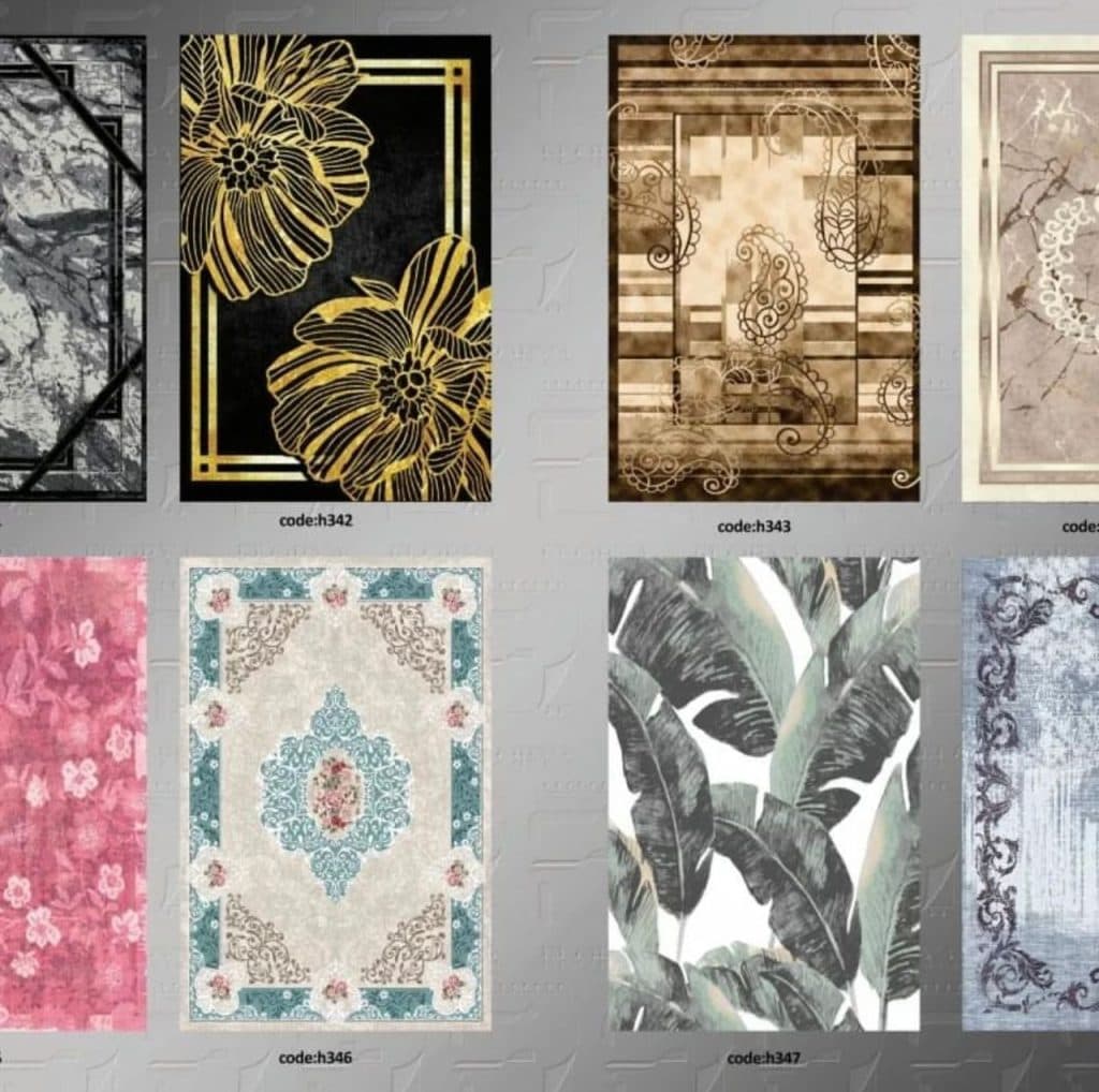 نمایندگی و فروش تابلو فرش و قالیچه فرشینه بهاران در کرمان