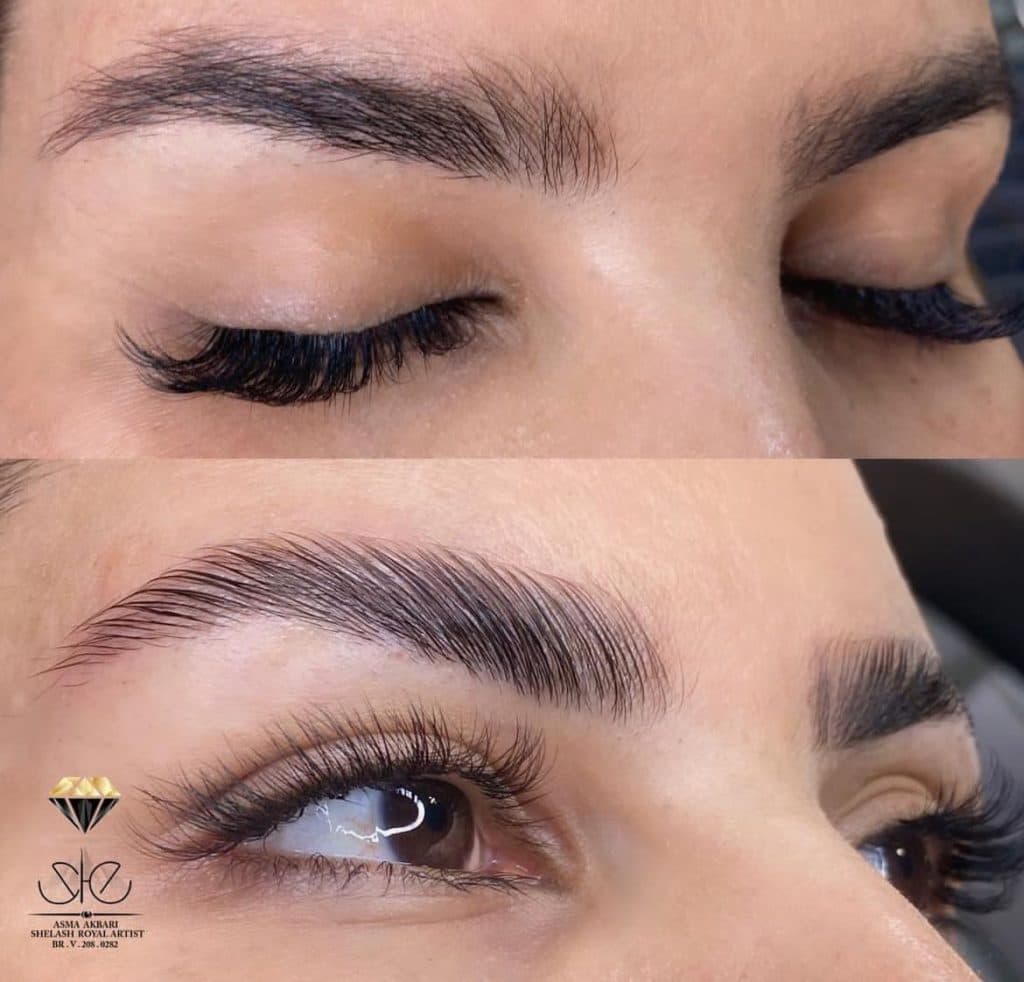 مرکز تخصصی اکستنشن مژه و لیفت ابرو اسما اکبری در کرمان