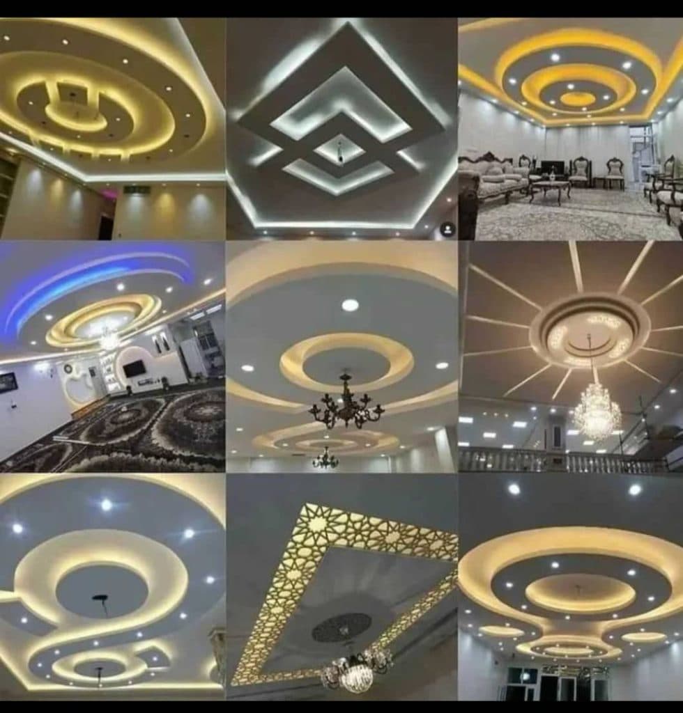 کناف کاری و اجرای دکوراسیون داخلی کناف الماس شهر در کرمانشاه