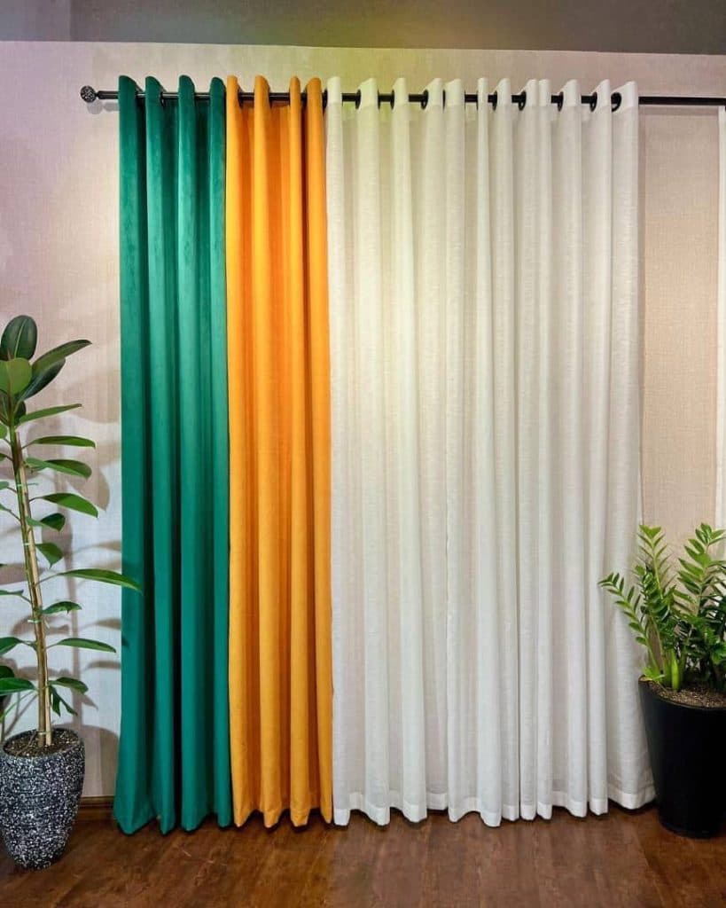 پرده استور فروش پرده های آماده پانچ شده در عبدل آباد تهران