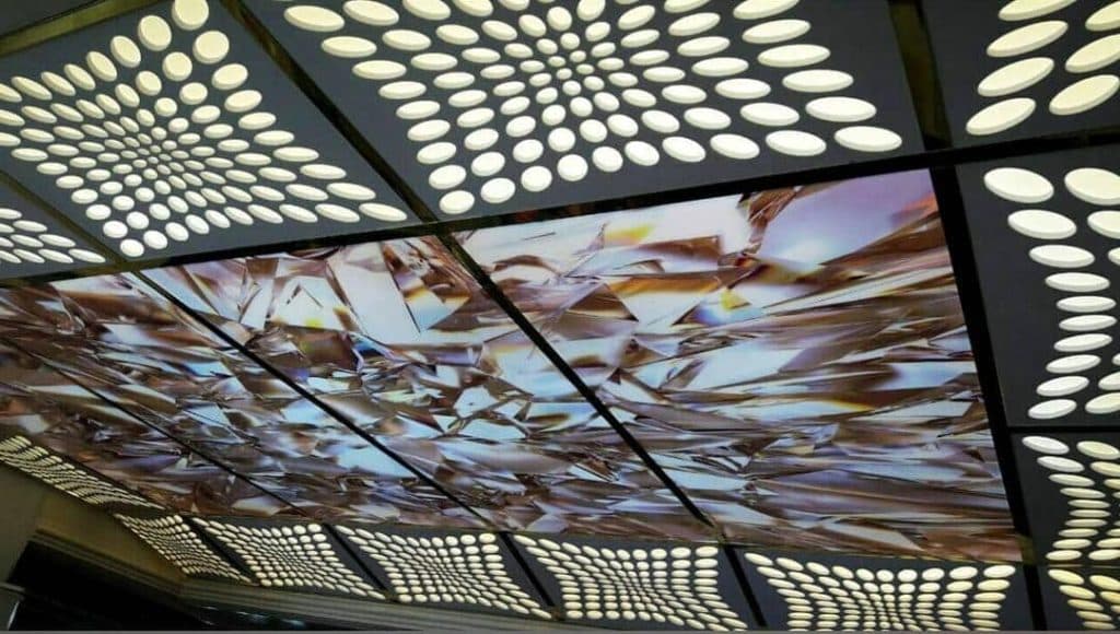 تولید و فروش و پخش تایل سی ان سی و آسمان مجازی جمال حسینی در مهاباد