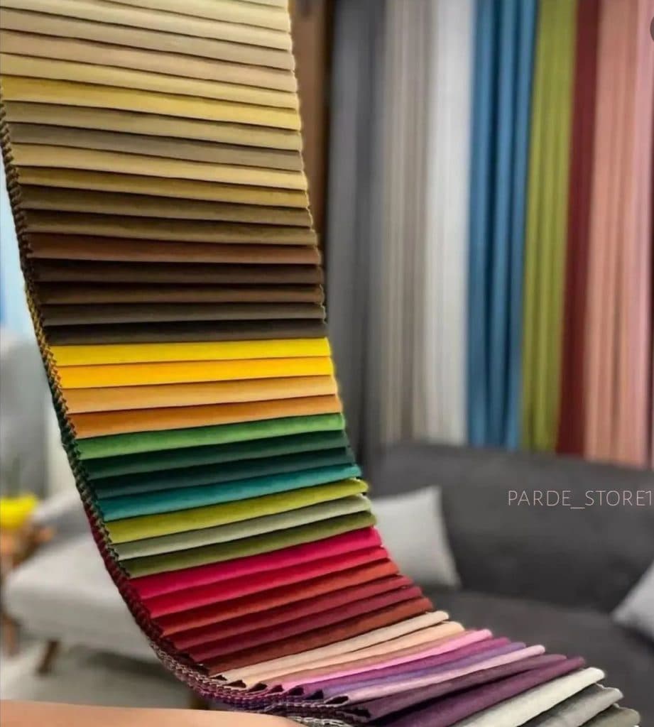 پرده استور فروش پرده های آماده پانچ شده در عبدل آباد تهران