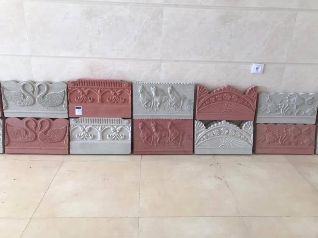 تولید موزاییک جدول و نرده های بتنی پلیمری زارعی در تبریز