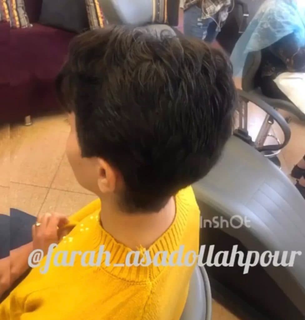 آموزش و خدمات تخصصی کوتاهی مو ژورنالی فرح اسدالله پور در رفسنجان