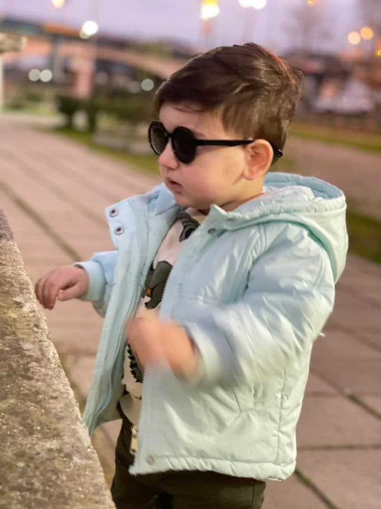 مدلینگ کودک نیکان زاهدیان در گیلان