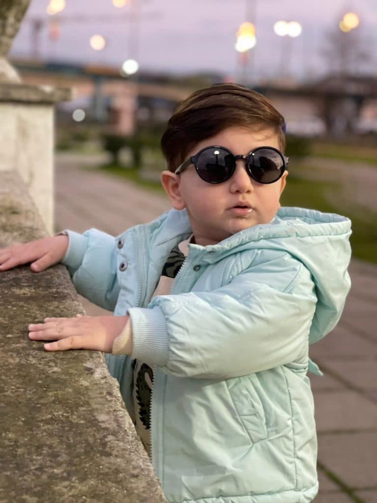 مدلینگ کودک نیکان زاهدیان در گیلان