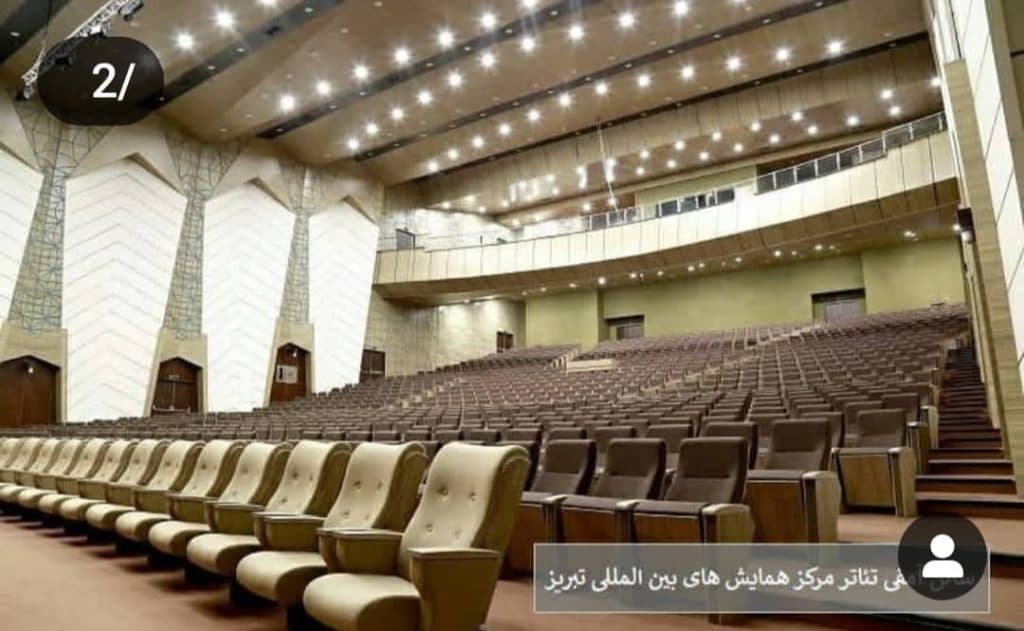 تولید و فروش صندلی سینما و همایش سینا صنعت در کرج