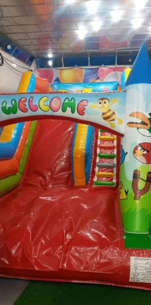 تولید و فروش تجهیزات خانه بازی و ترامپولین بازی سازان در تبریز آذربایجان شرقی