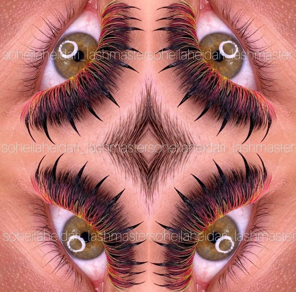 مرکز تخصصی اکستنشن مژه و لیفت ابرو سهیلا حیدری در قم