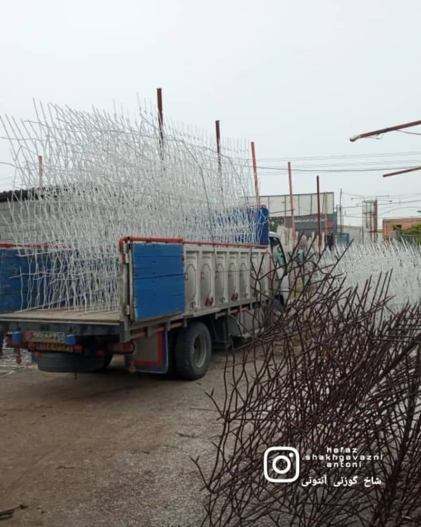 تولید و فروش و نصب حفاظ شاخ گوزنی آنتونی در نوشهر مازندران