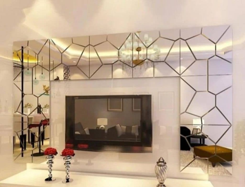 نصب و اجرای آینه دکوراتیو بهمن نجفی در ابهر زنجان