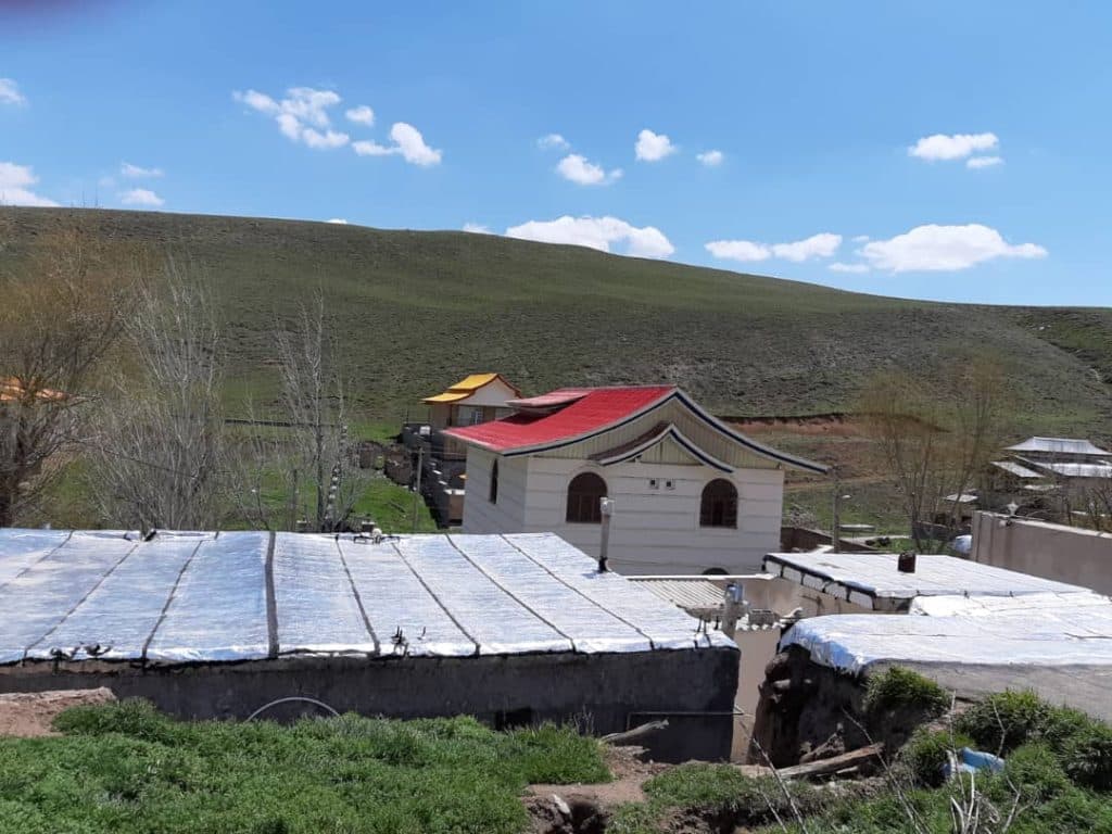 سوله سازی و اجرای شیروانی ایران سقف در اردبیل