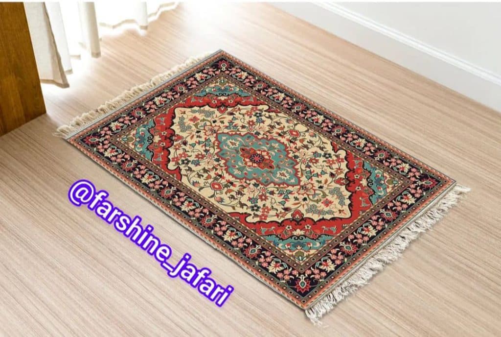 تولید و عرضه فرشینه قالیچه پادری جعفری در همدان