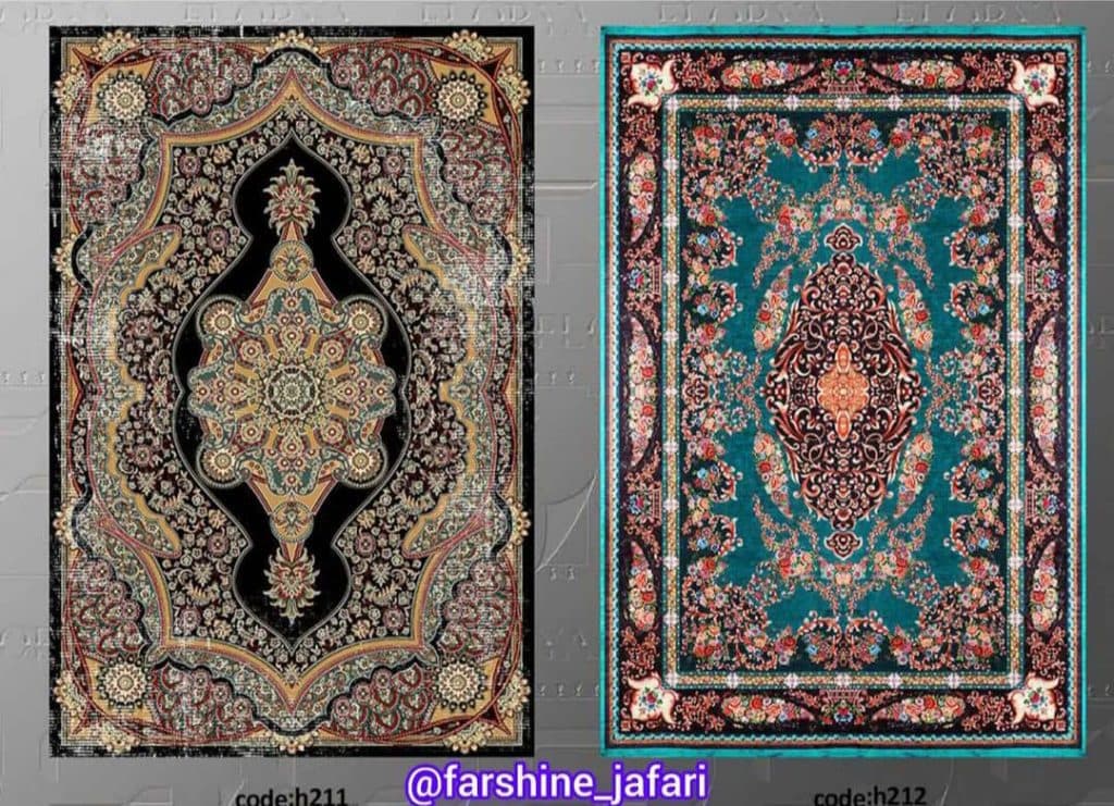 تولید و عرضه فرشینه قالیچه پادری جعفری در همدان