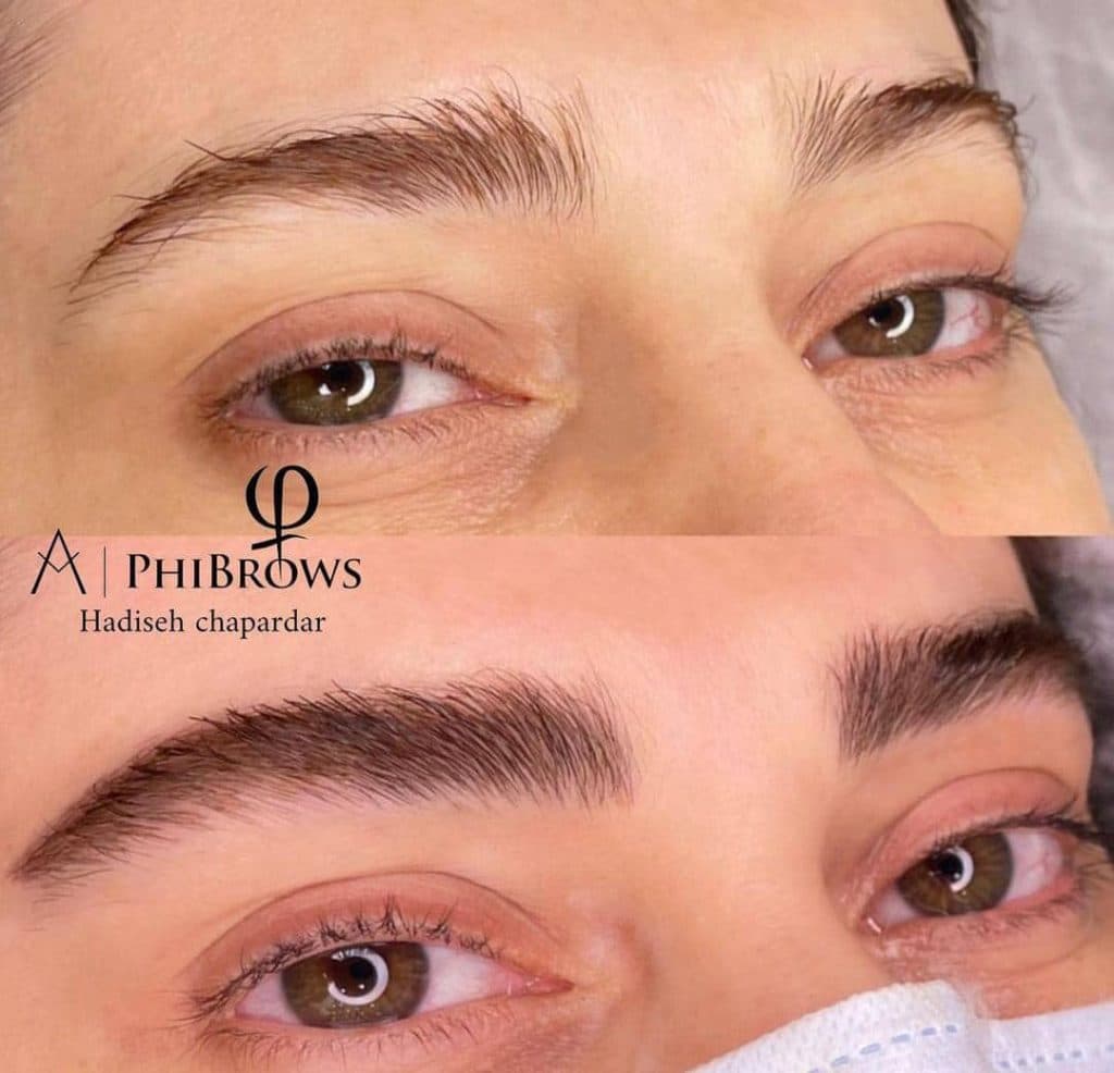 آموزش و خدمات اکستنشن مژه و میکروبلیدینگ حدیث در کرج