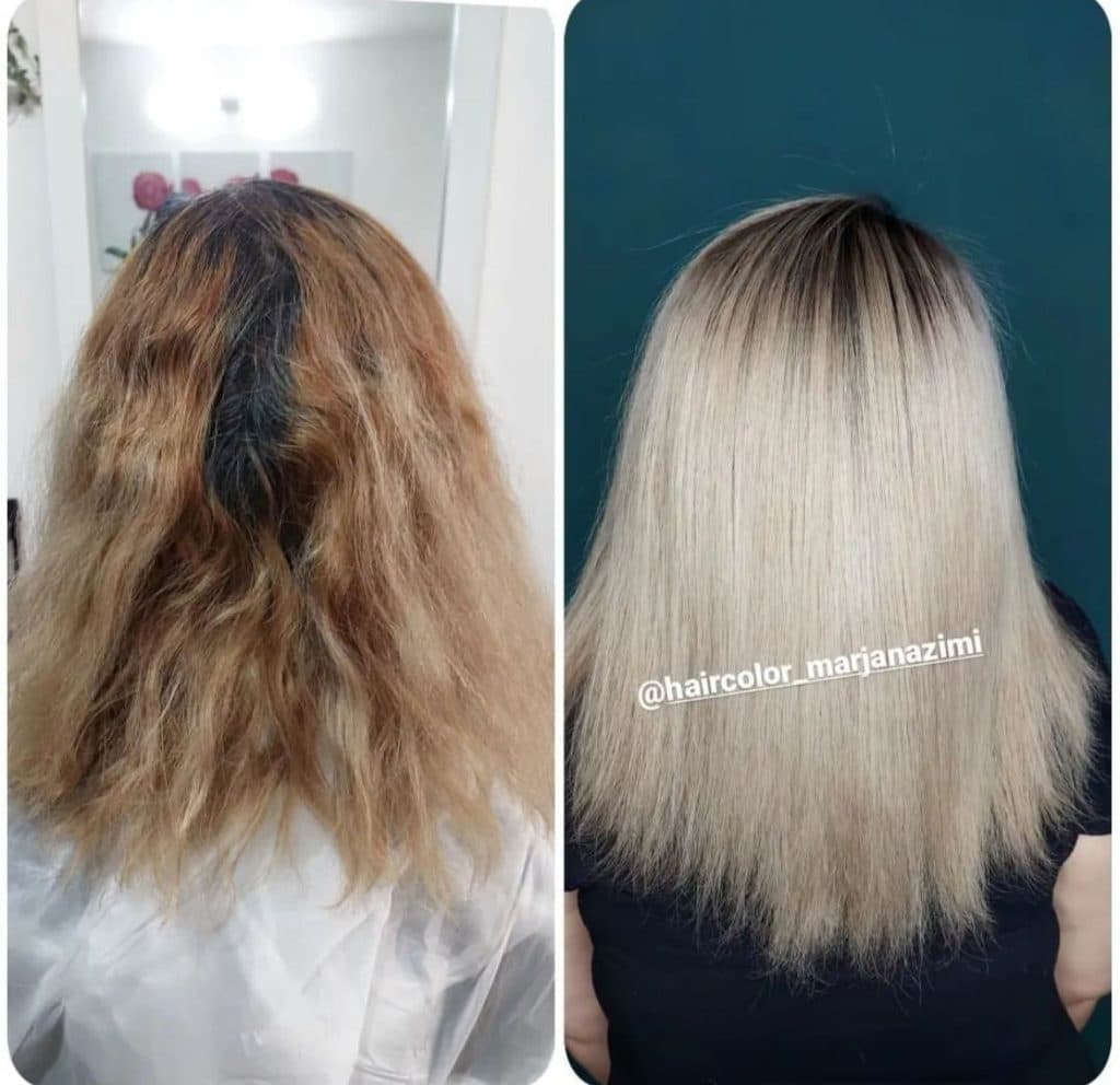 مرکز تخصصی رنگ لایت و کراتین احیا مرجان عظیمی در مشهد