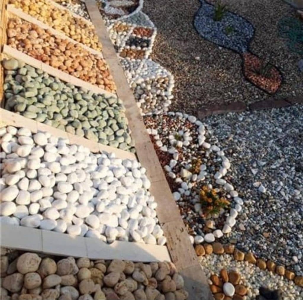 تولید و فروش و پخش روشویی سنگی و قلوه سنگ رودخانه ای تشکری در مشهد