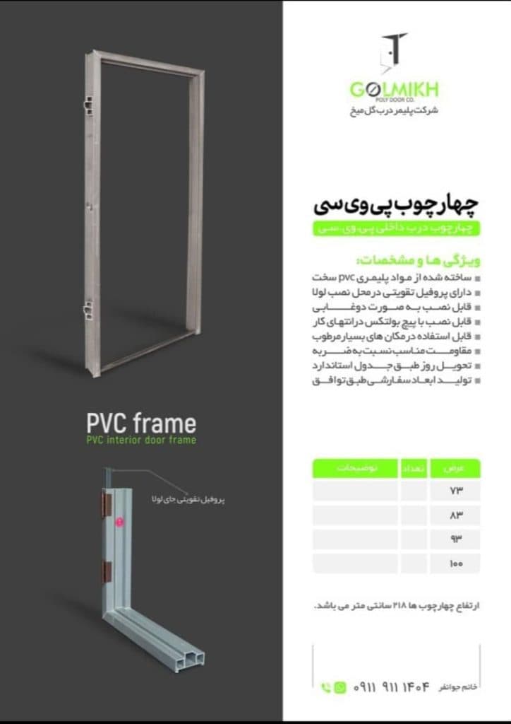 تولید و فروش درب و چهارچوب ساختمانی polydoor در بابلسر مازندران