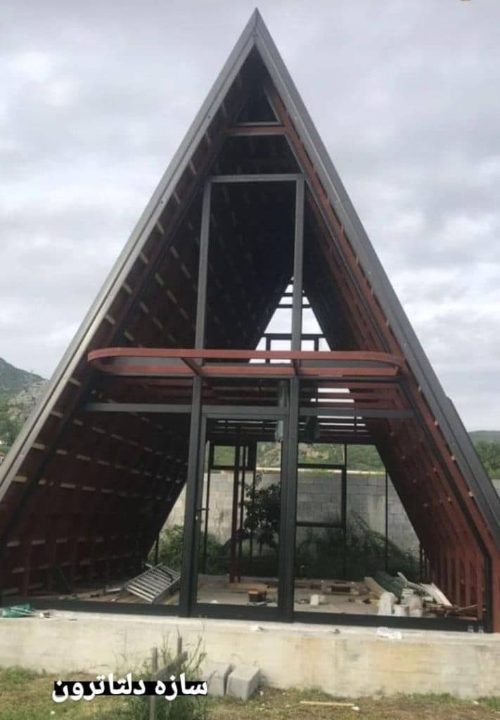 طراحی و ساخت هیلاکس شیشه ای خانه رویایی در تبریز