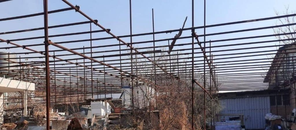 داربست فلزی سه بعدی یارمحمدی در تهران